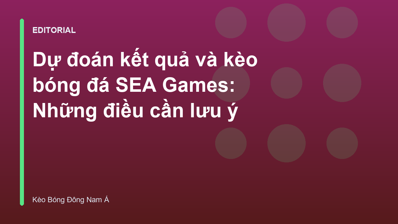 Cầu thủ bóng đá trẻ thi đấu tại SEA Games